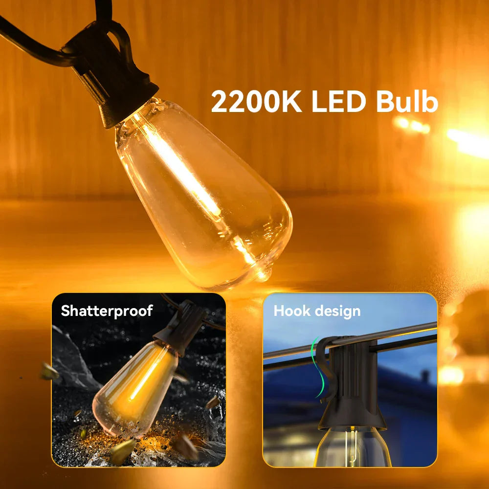 RainGlow Waterproof String Lighting | Lighting | LED | Premium Lighting Solution