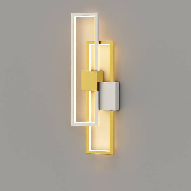 LumiSil Minimalist square frame wall | Wall Lamp | Led | iron | 6W | 220V | Elegant Wall Illumination