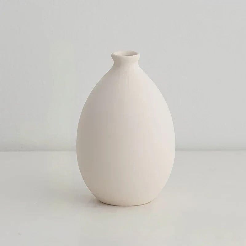 Minimalist Peach Vase Smooth Finish Vase | Vase | ceramic | Elegant Home Decor