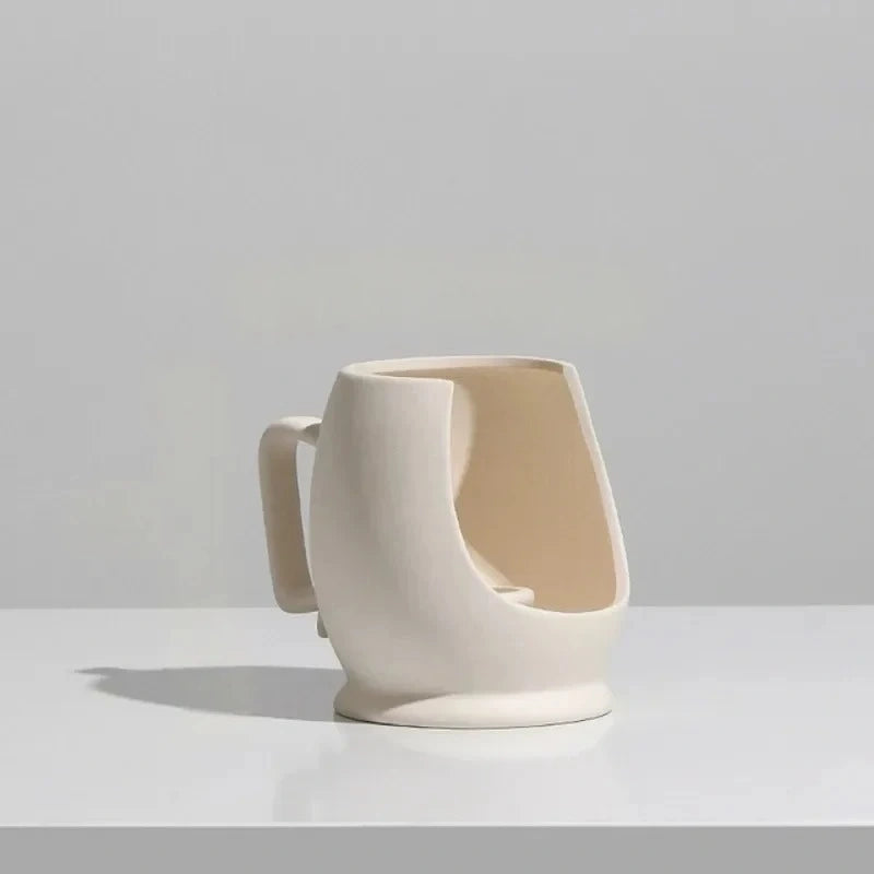 Modern Simple Ceramic Art Vase Dried | Vase | ceramic | Elegant Home Decor