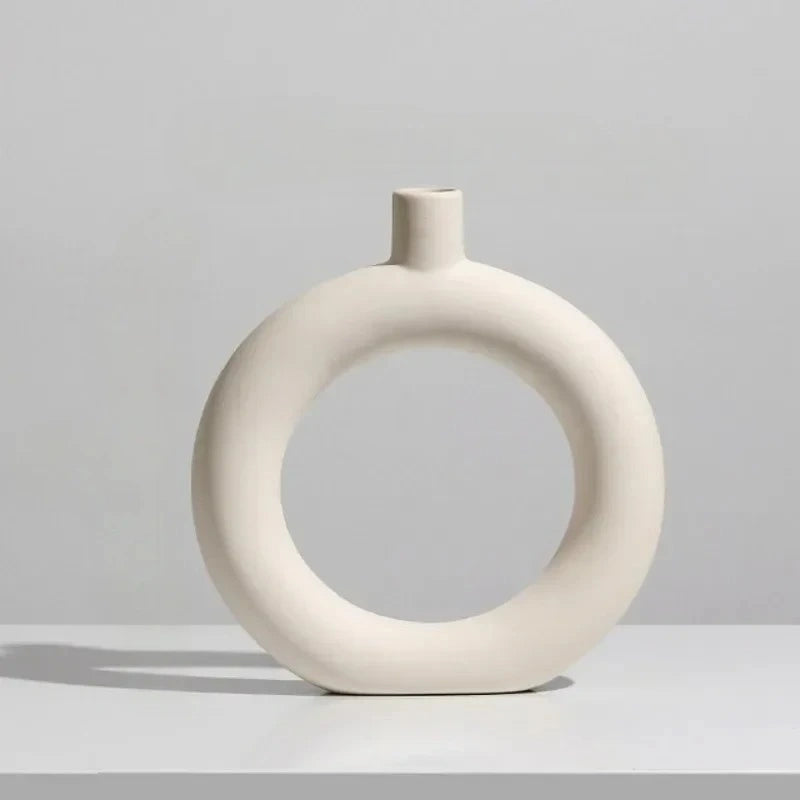 Modern Simple Ceramic Art Vase Dried | Vase | ceramic | Elegant Home Decor