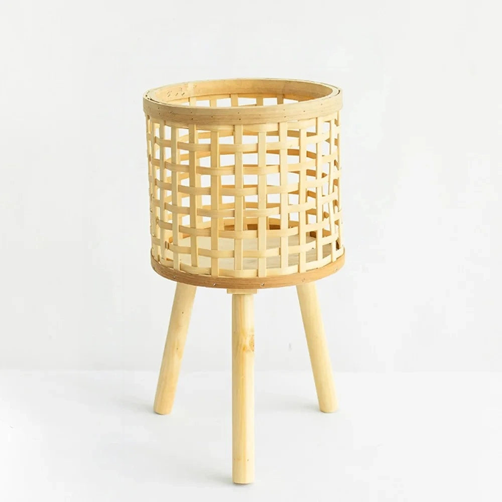 Nordic Pastoral Handmade Braid Rattan Bamboo | Decorative Item | straw | Elegant Home Decor