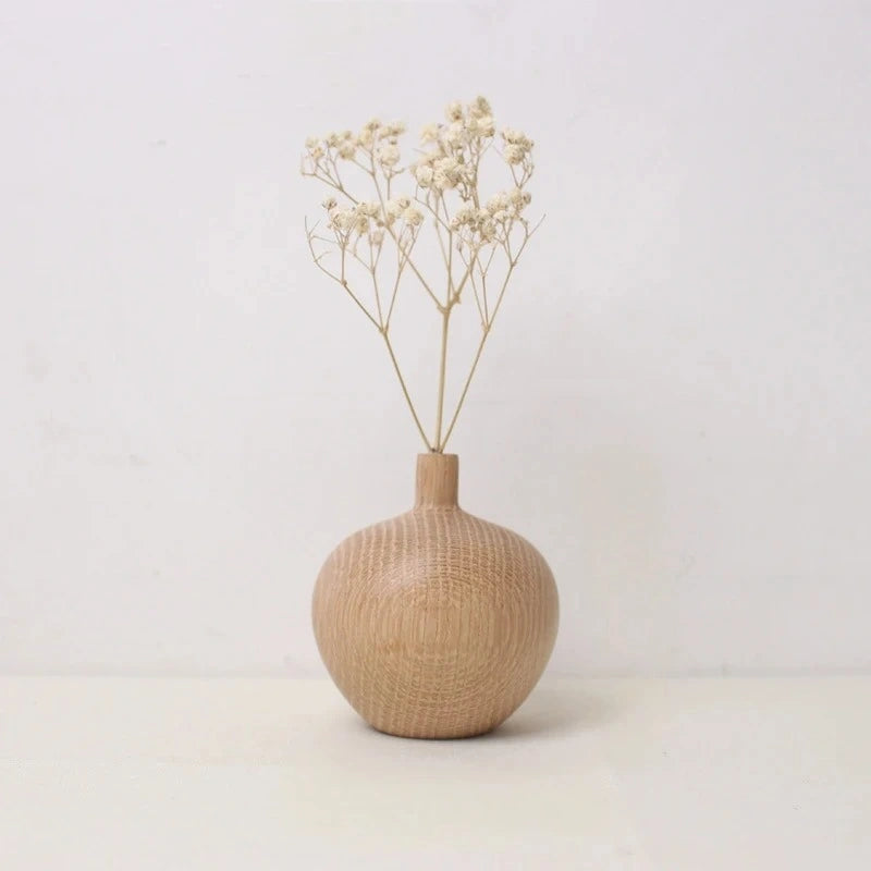 Wood Decorative Plant Pots Dry Flower | Vase | wood | Elegant Home Decor