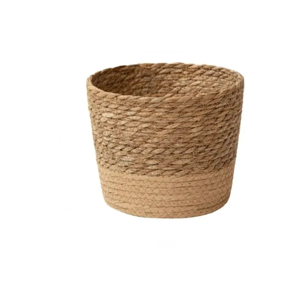 Straw Weaving Flower Plant Pot Wicker | Decorative Item | straw | Elegant Home Decor