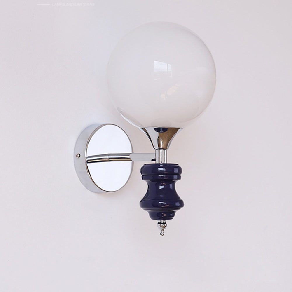 French Medieval Vintage Bauhaus Wall | Wall Lamp | glass | 110V - 120V | Elegant Wall Illumination