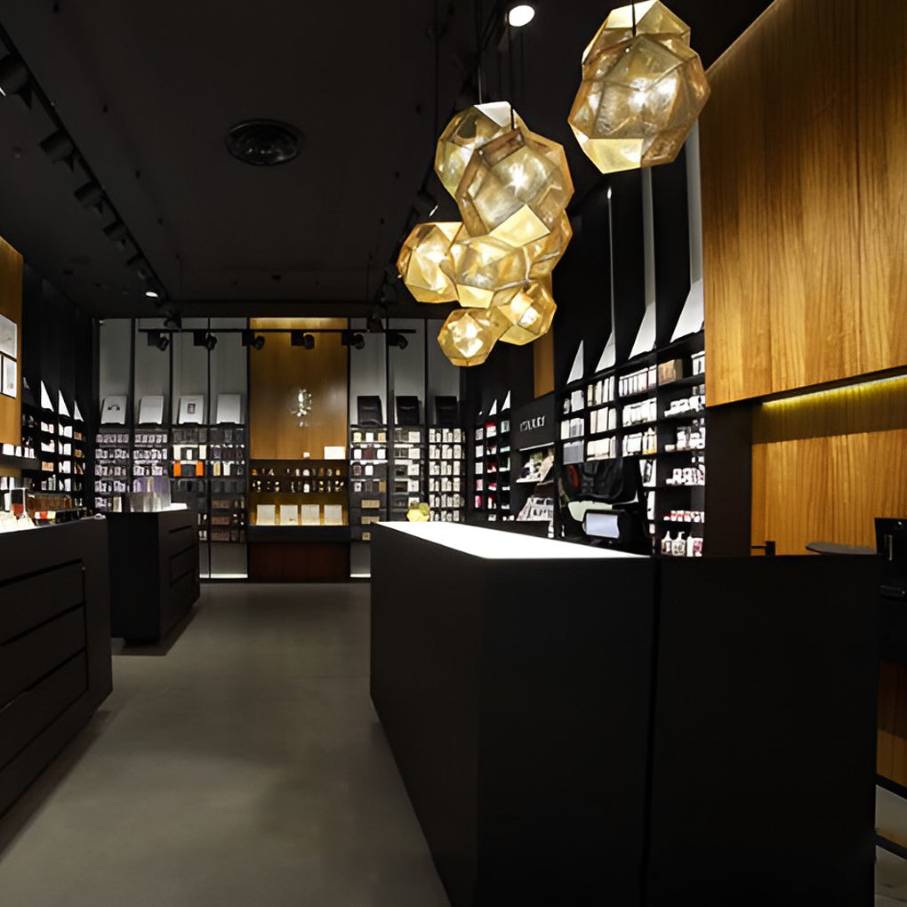 ModernSphere Postmodern Geometric Round Hanging | Ceiling Light | LED | metal | Modern Ceiling Lighting