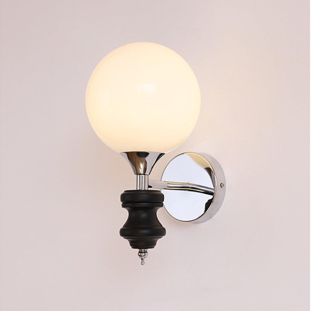 French Medieval Vintage Bauhaus Wall | Wall Lamp | glass | 110V - 120V | Elegant Wall Illumination