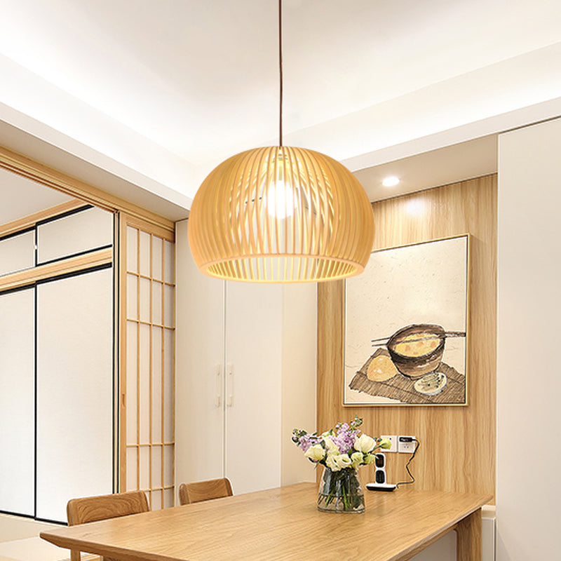 Asian Bamboo Pendant Lamp | Lighting | LED | 110V-120V | Premium Lighting Solution