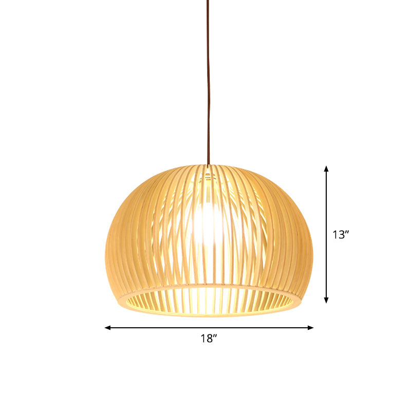 Asian Bamboo Pendant Lamp | Lighting | LED | 110V-120V | Premium Lighting Solution