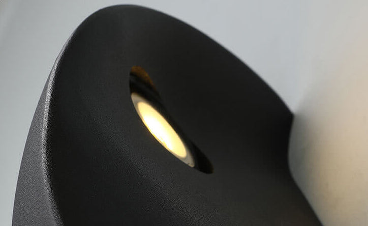 Minimalist semi-circular wall lamp made | Wall Lamp | Led | aluminum | 5W | 110V - 120V - 220V - 240V | Elegant Wall Illumination