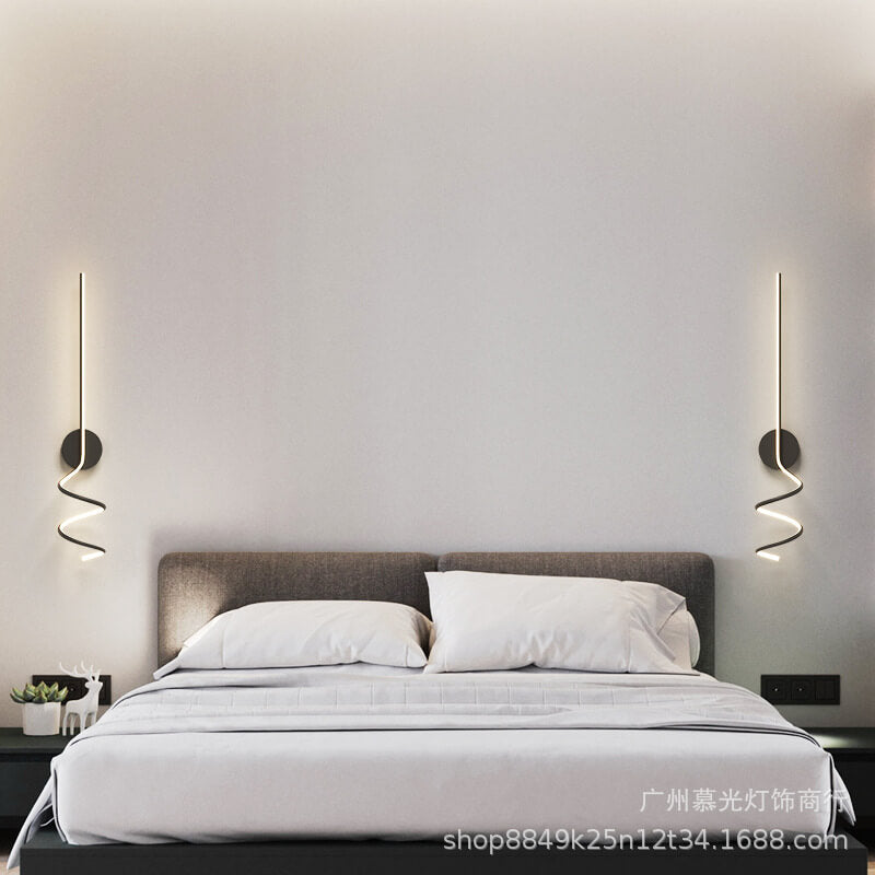 LumiArc Minimalist creative Arcs Lines | Wall Lamp | Led | aluminum | Elegant Wall Illumination