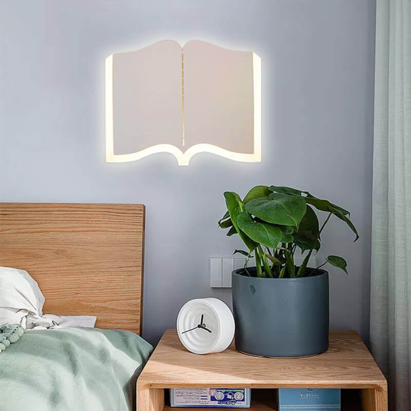 LichtHaus Book-shaped wall lamp | Wall Lamp | Led | iron | 220V - 240V | Elegant Wall Illumination