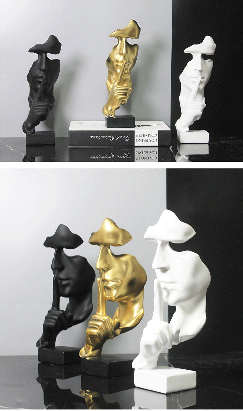 Image Silence | Decorative Item | Plastic | Elegant Home Decor