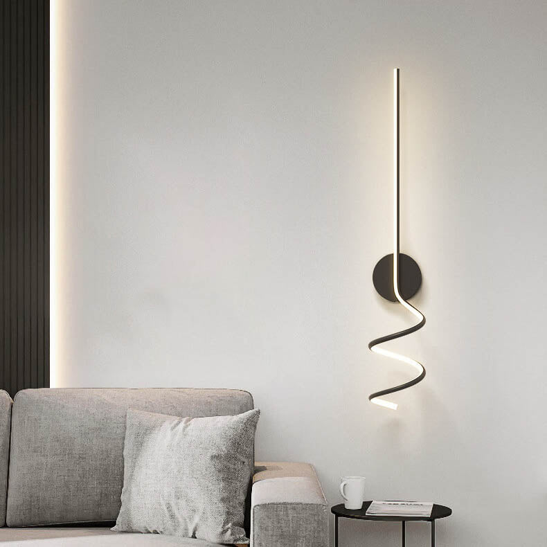LumiArc Minimalist creative Arcs Lines | Wall Lamp | Led | aluminum | Elegant Wall Illumination
