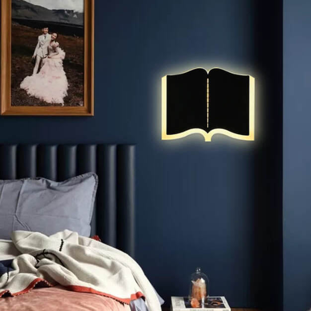 LichtHaus Book-shaped wall lamp | Wall Lamp | Led | iron | 220V - 240V | Elegant Wall Illumination
