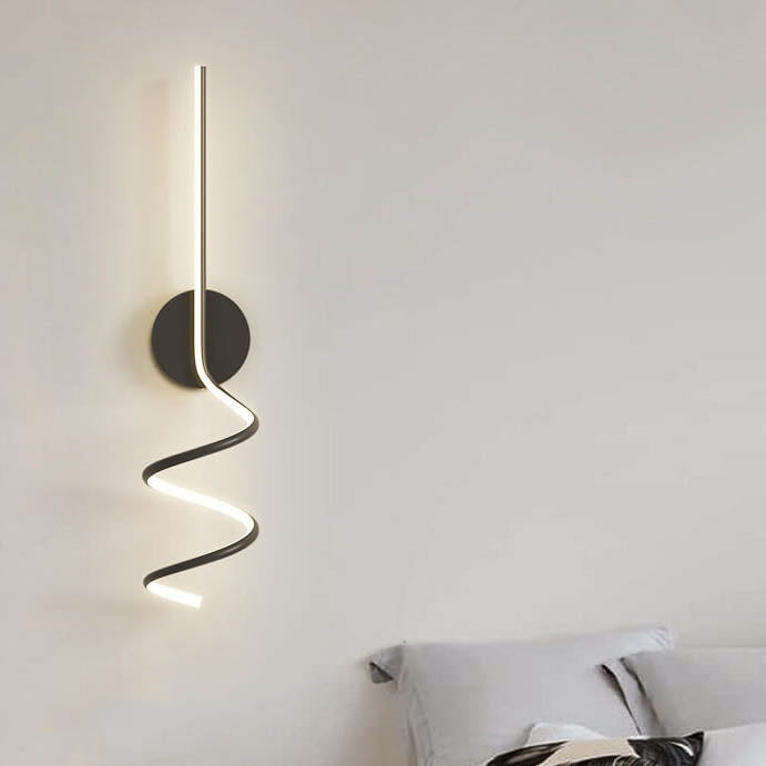 LumiArc Minimalist creative Arcs Lines | Wall Lamp | Led | aluminum | Elegant Wall Illumination
