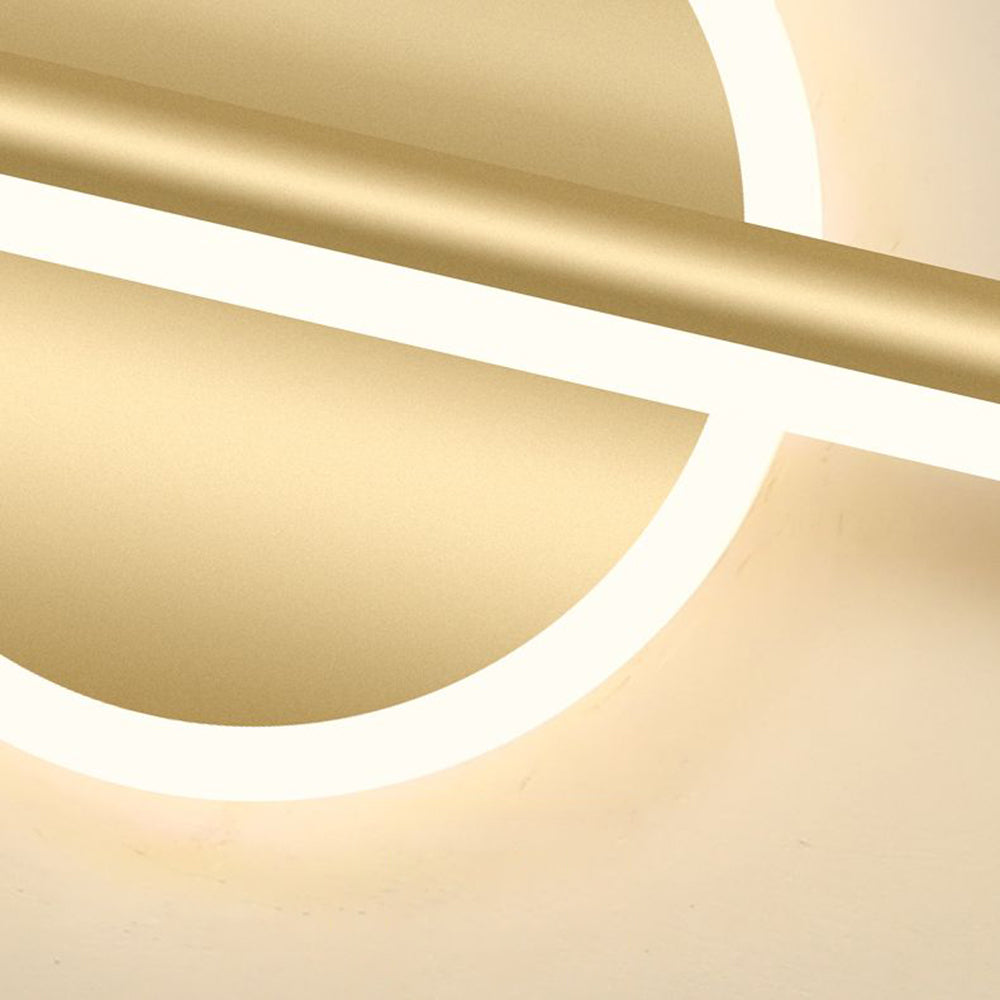 Nova Modern Wall Lamp Black/Gold | Wall Lamp | Led | metal | Elegant Wall Illumination