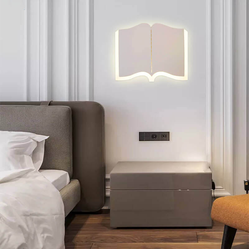 LichtHaus Book-shaped wall lamp | Wall Lamp | Led | iron | 220V - 240V | Elegant Wall Illumination