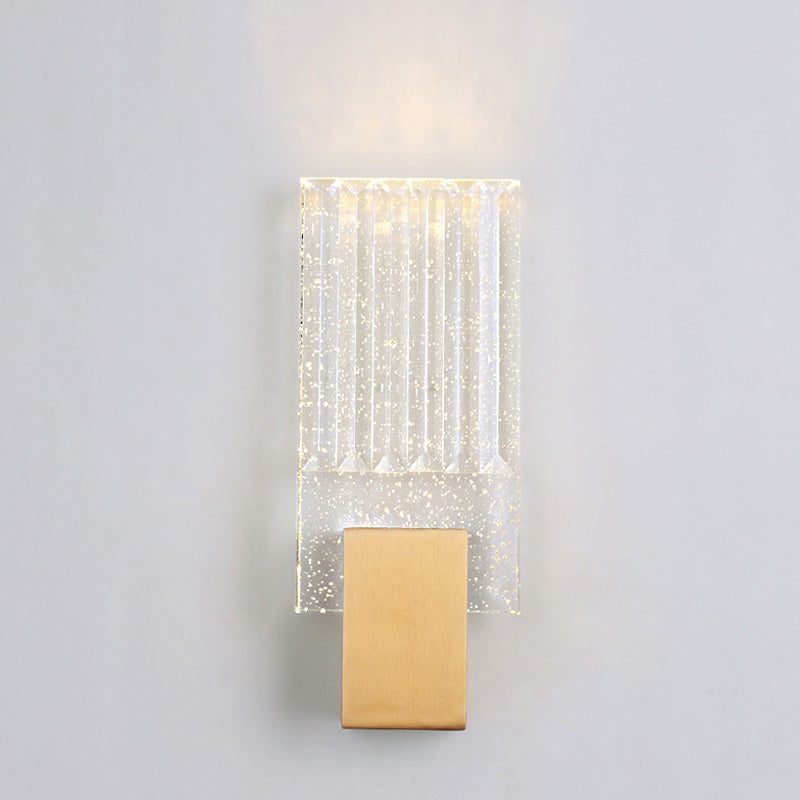 RibbedLux Modern Crystal Wall Lamp | Wall Lamp | Led | metal | 3W | 100V - 240V | Elegant Wall Illumination
