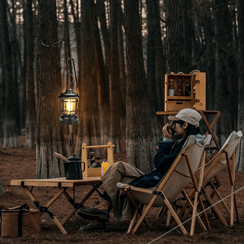 VintageGlow Portable Retro Camping Light | Lighting | Premium Lighting Solution