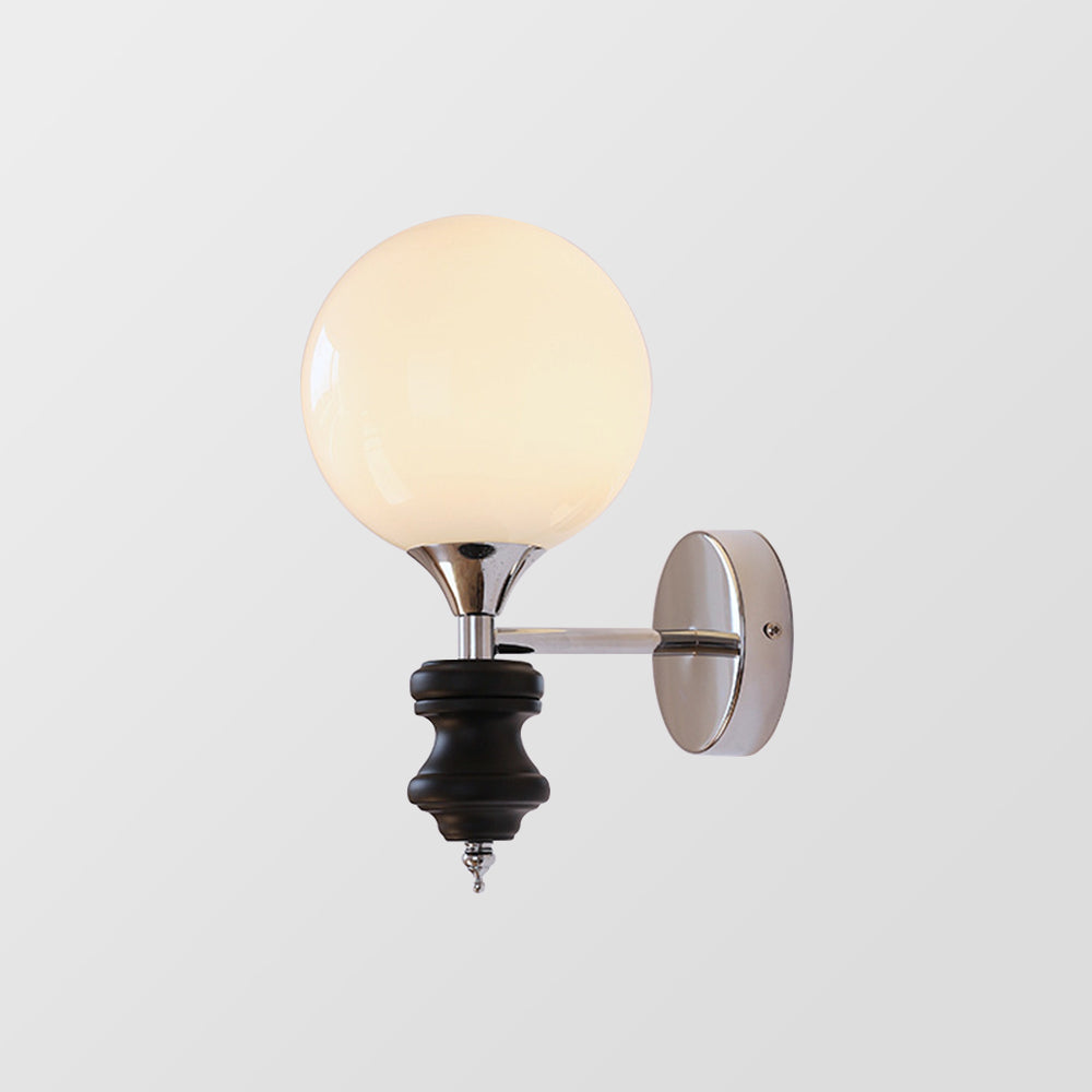 French Medieval Vintage Bauhaus Wall | Wall Lamp | glass | 110V - 120V | Elegant Wall Illumination