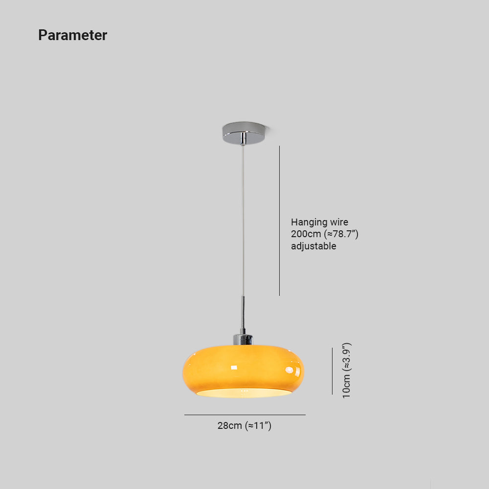 NovaGlow Stylish Hanging Lamp | Lighting | LED | Warm White | glass/metal | 220-240V | Premium Lighting Solution