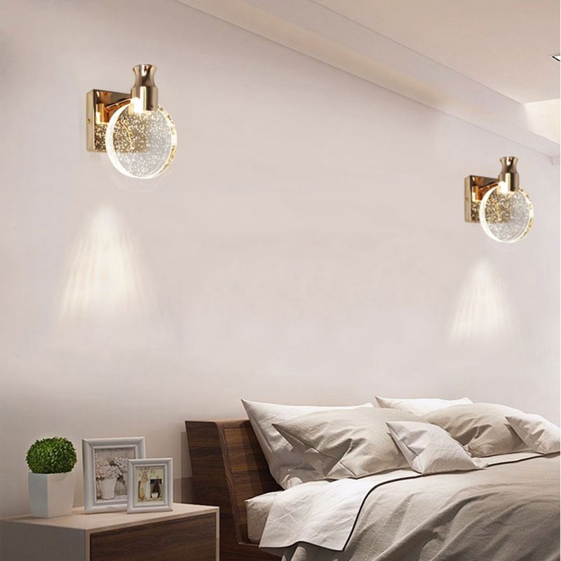 Kristy Modern Wall Lamp Gold | Wall Lamp | Led | metal | 110V - 240V | Elegant Wall Illumination