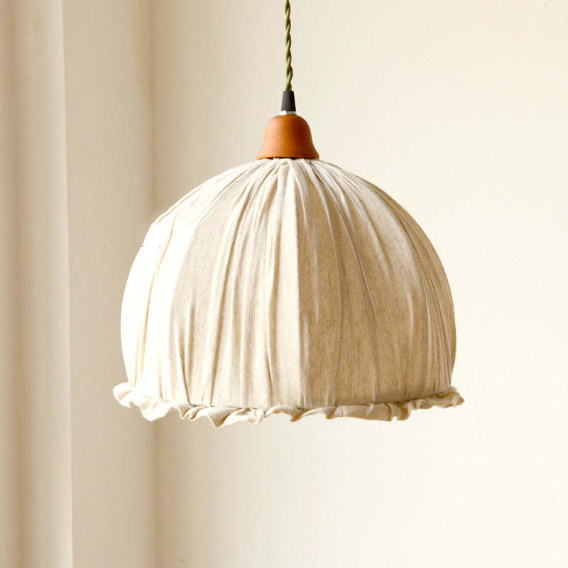 EcoLume Scandinavian Hanging Lamp Beige | Lighting | LED | warm white | fabric/metal | Premium Lighting Solution