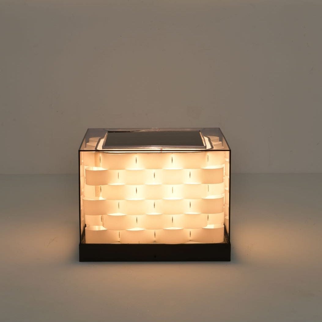Cubed Weave Outdoor Light Solar | Lighting | LED | metal/plastic | Premium Lighting Solution
