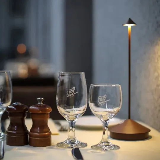 LumiZen™ Minimalist Table Lamp Waterproof | Table Lamp | LED | Aluminum/polycarbonate | 2.2W | Sleek Table Accent