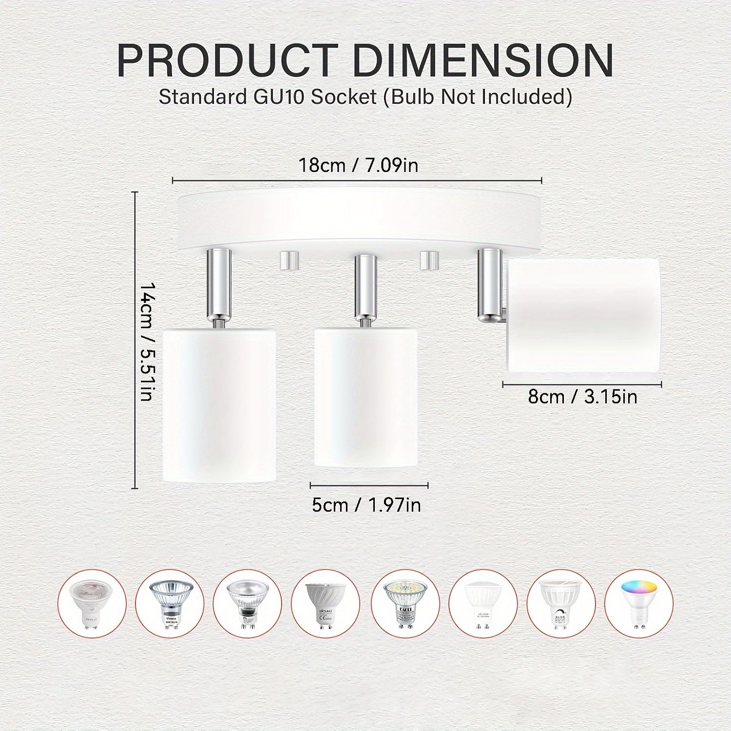 FlexiLight 3-Light Ceiling Spot | Lighting | metal | Premium Lighting Solution
