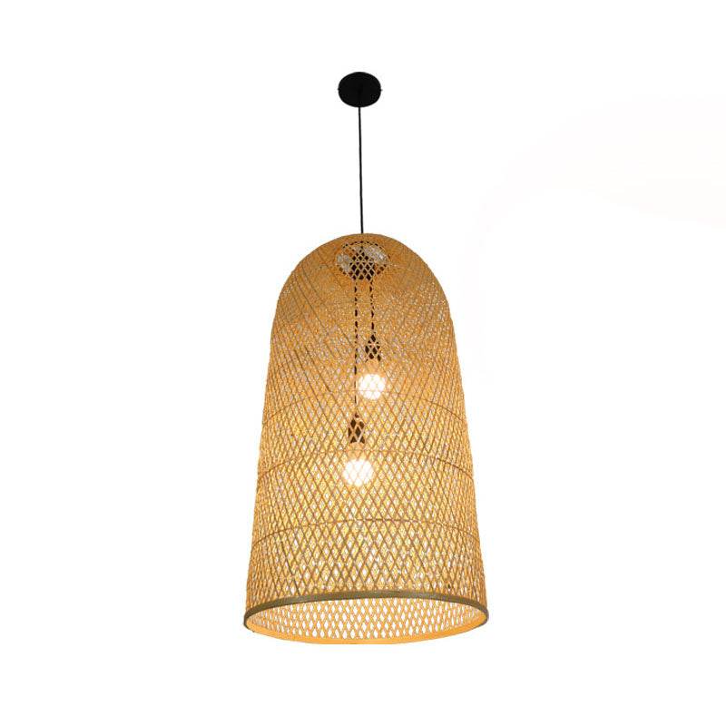 Elegant Bamboo Hanging Lamp Asian | Lighting | bamboo/rattan/wood | Premium Lighting Solution