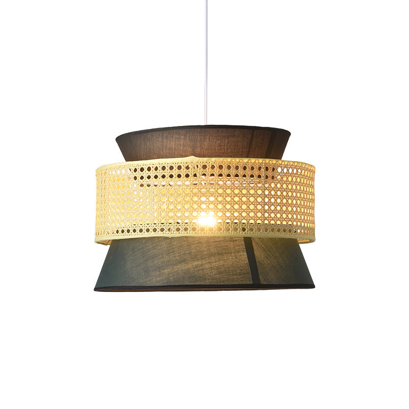 Tiered Rattan Hanging Lamp Simple | Lighting | LED | 110V-120V | Premium Lighting Solution