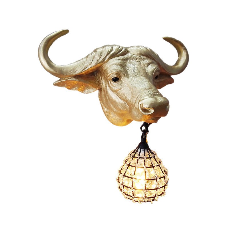 BuffaloGlow Gold Wall Lamp | Wall Lamp | glass | 110V - 120V - 220V - 240V | Elegant Wall Illumination