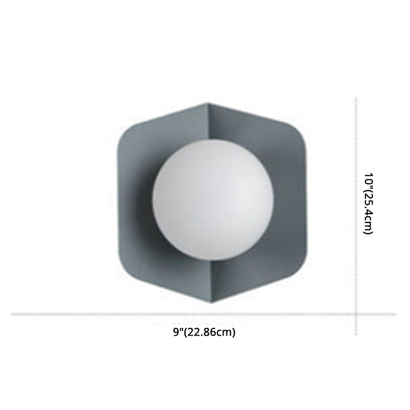 Macaroon Modern Indoor Metal Wall | Wall Lamp | glass/metal | 110V - 120V - 220V - 240V | Elegant Wall Illumination