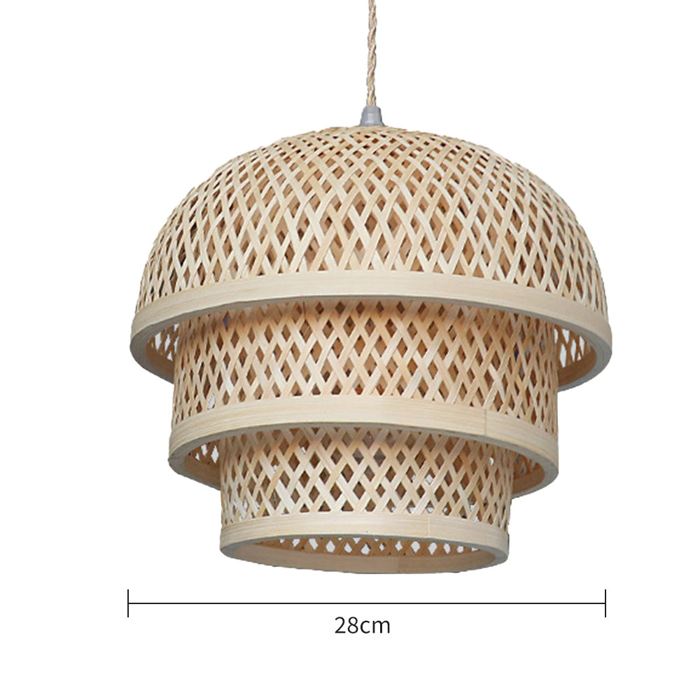 Handmade bamboo hanging lamp island | Lighting | LED | 40W | 110V-120V | Premium Lighting Solution
