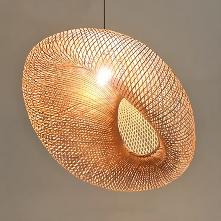 Design Rattan Hanging Lamp | Lighting | wood | 60 W | 220-240 V | Premium Lighting Solution