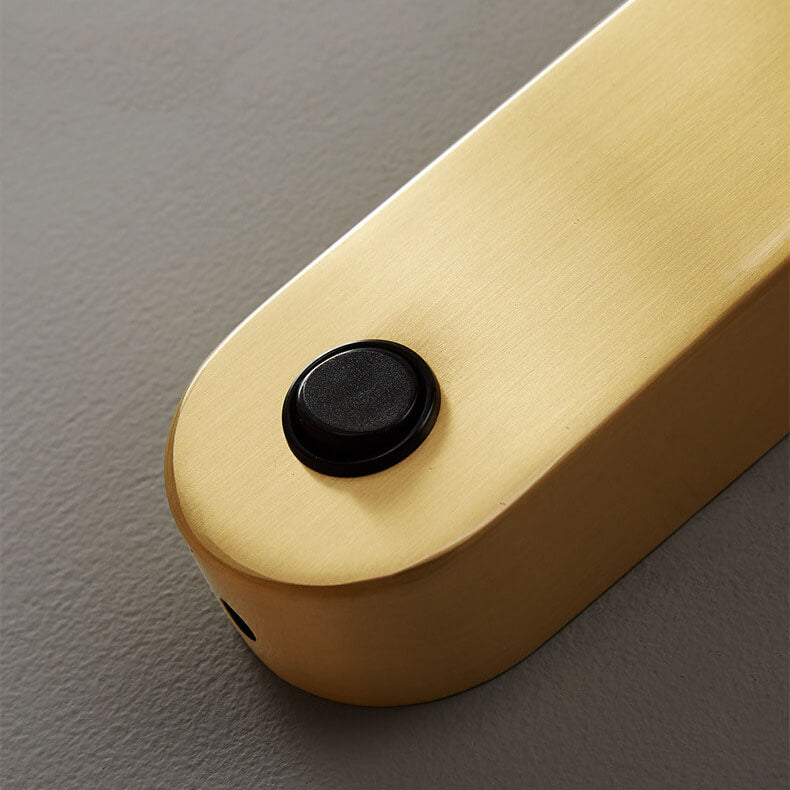 Modern minimalist cylindrical wall lamp | Wall Lamp | Led | copper | 9W | 110V - 120V - 220V - 240V | Elegant Wall Illumination