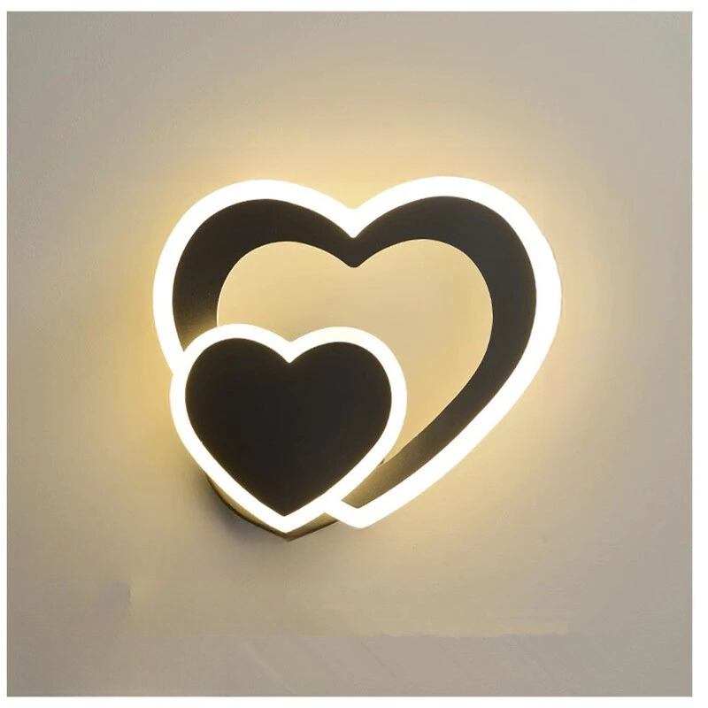 HeartWall Wall Lamp Creative Mood | Wall Lamp | Led | iron | 111V - 240V | Elegant Wall Illumination