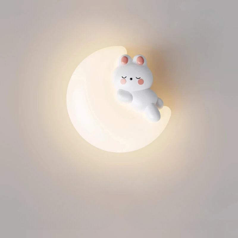 PandaLicht Cute Panda Wall Lamp | Wall Lamp | Led | Warm White | iron | 110V - 240V | Elegant Wall Illumination