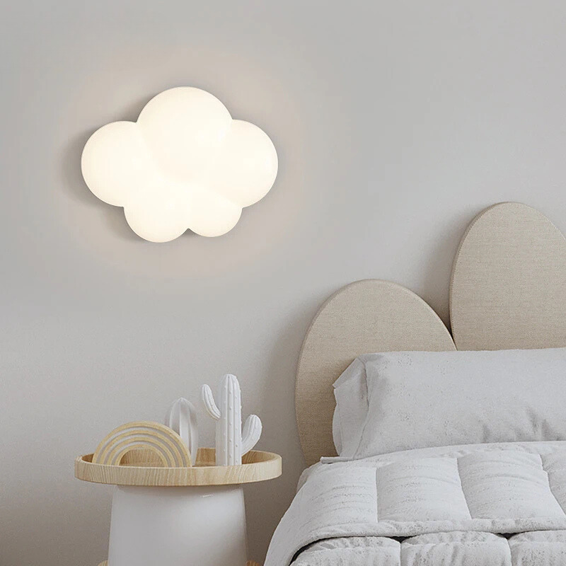 WhiteCloud Modern Wall Lamp Children's | Wall Lamp | LED | metal | Elegant Wall Illumination