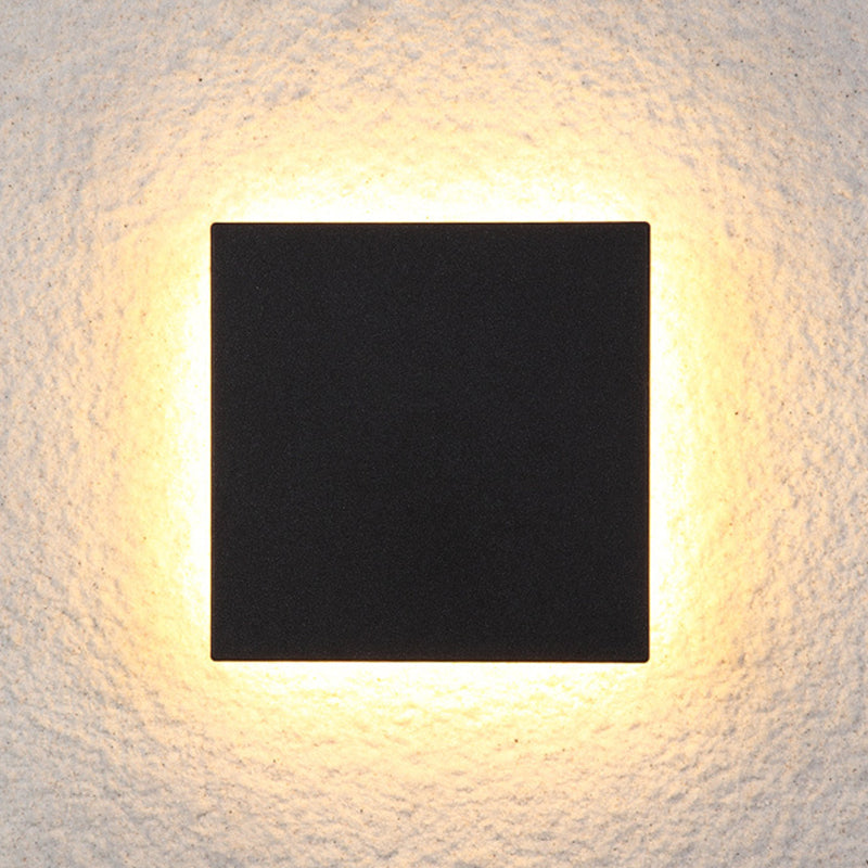 LunaGlow Minimalist Wall Lamps Black | Wall Lamp | Led | metal | Elegant Wall Illumination