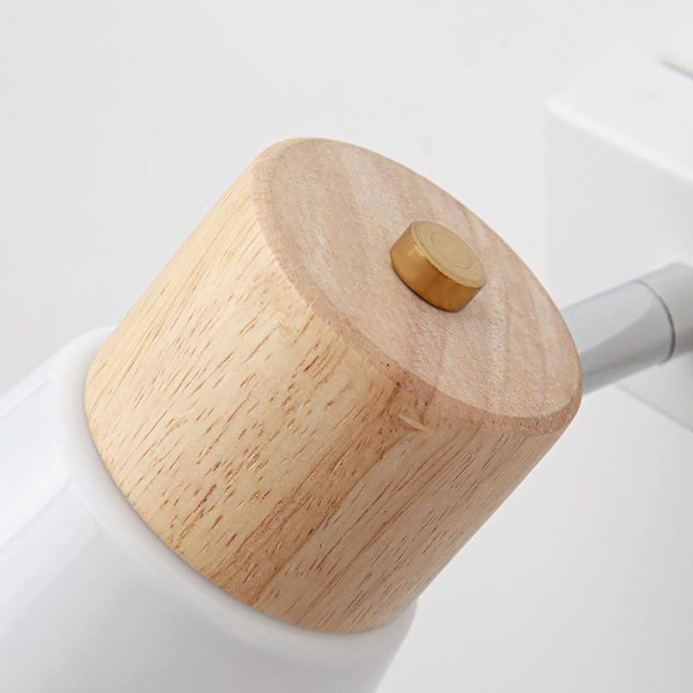 Ozawa Nordic Wall Lamp Wood/Glass | Wall Lamp | Led | glass/wood | 110V - 240V | Elegant Wall Illumination