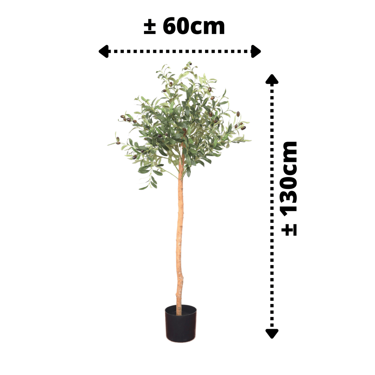 Artificial Olive Tree 130cm Timeless Elegance | Decorative Item | Elegant Home Decor