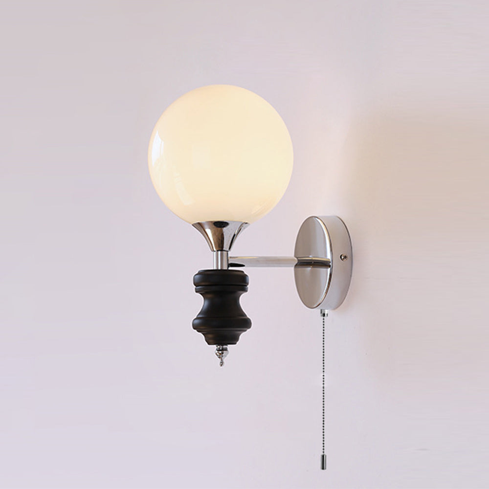 French Medieval Vintage Bauhaus Wall | Wall Lamp | glass | 110V - 120V | Elegant Wall Illumination