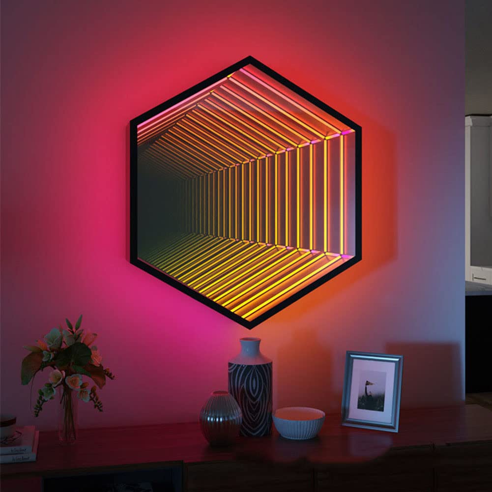 Magic Octagon Mirror Light | Lighting | Led | 20W | 100V - 240V | Premium Lighting Solution