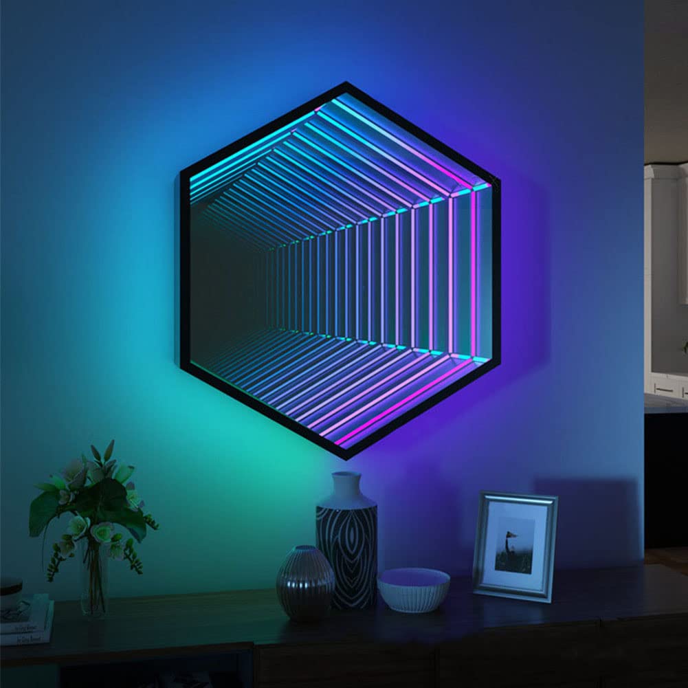 Magic Octagon Mirror Light | Lighting | Led | 20W | 100V - 240V | Premium Lighting Solution