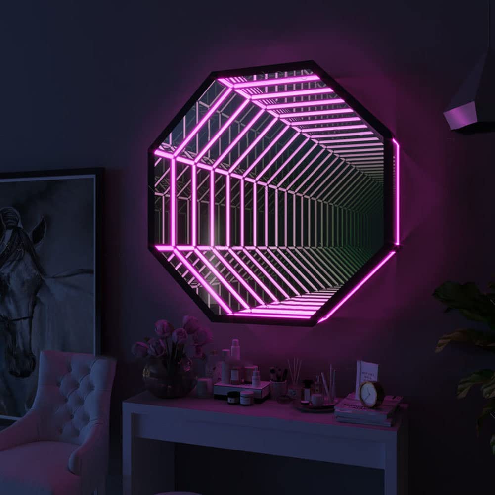 Magic Octagon Mirror Light | Lighting | Led | 20W | 100V - 240V | Premium Lighting Solution