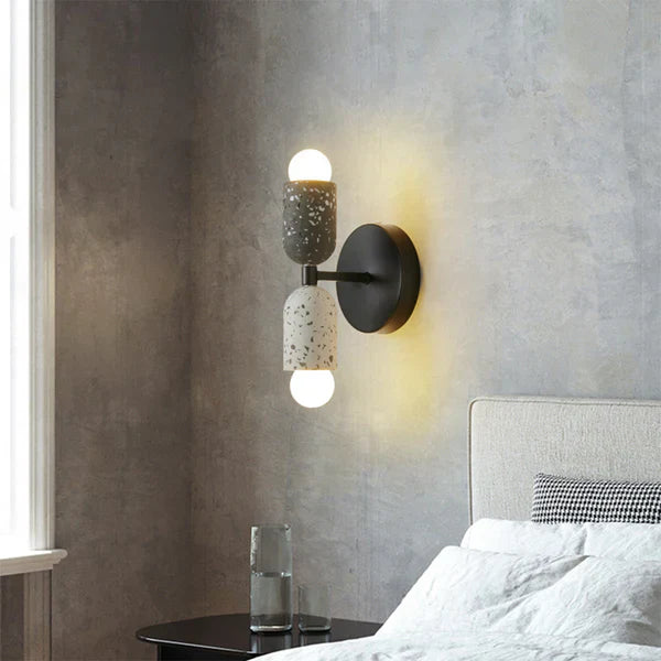 Double Head Creative Wall Lamp | Wall Lamp | glass | 110V - 120V | Elegant Wall Illumination