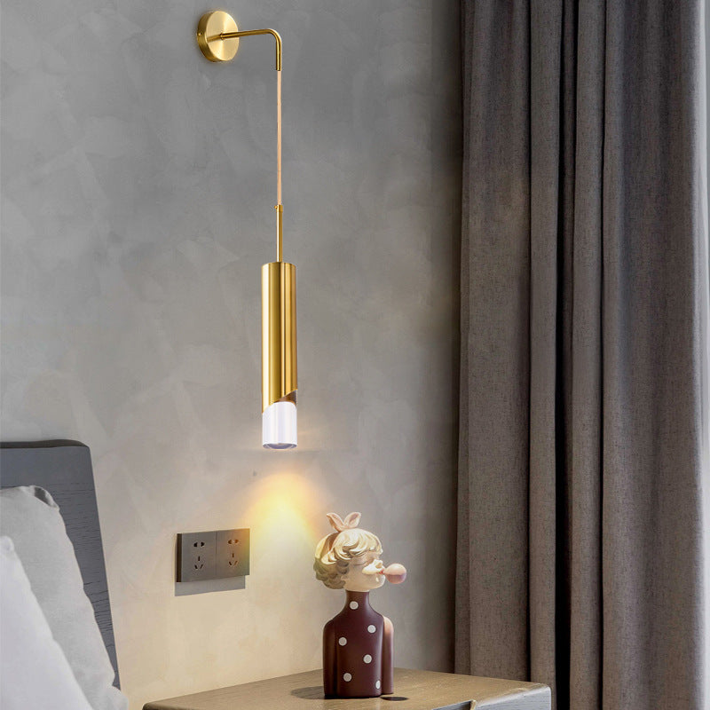 Elegant Wall Lamp Gold/Black Bedroom | Wall Lamp | Led | metal | 5W | 110V - 20V - 240V | Elegant Wall Illumination